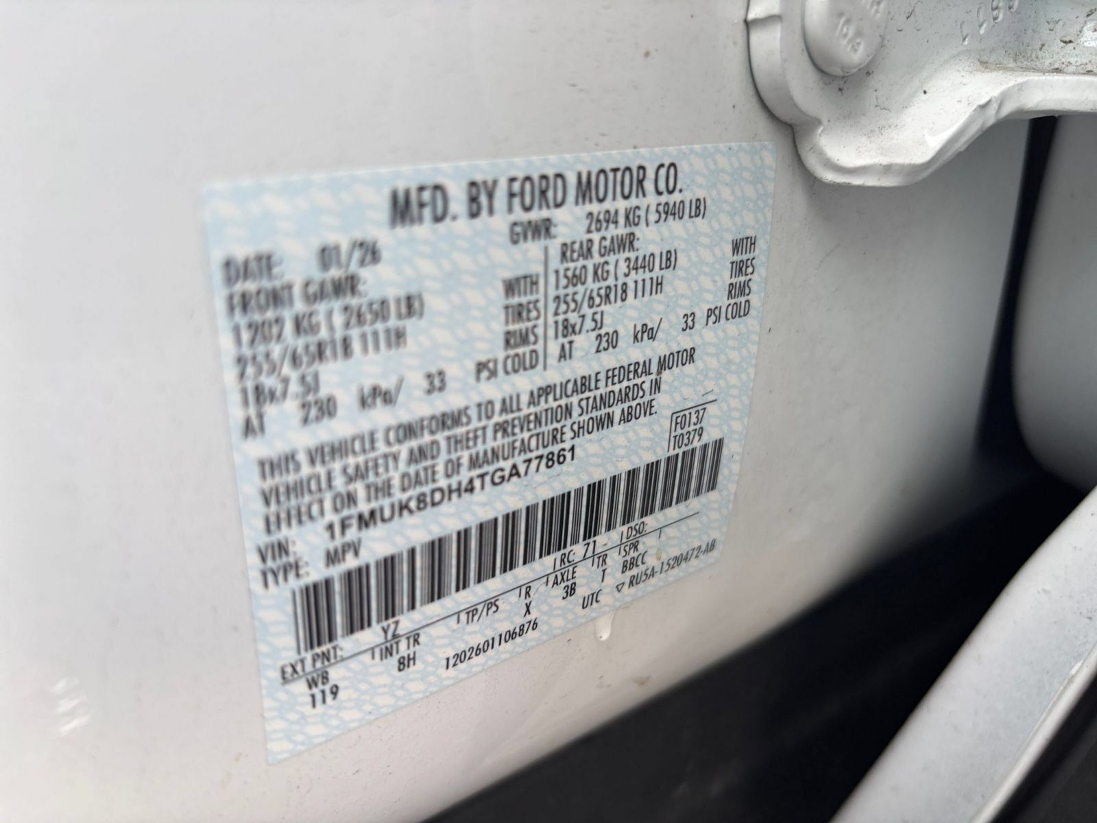 Used 2026 Ford Explorer Active AWD/4WD image 25