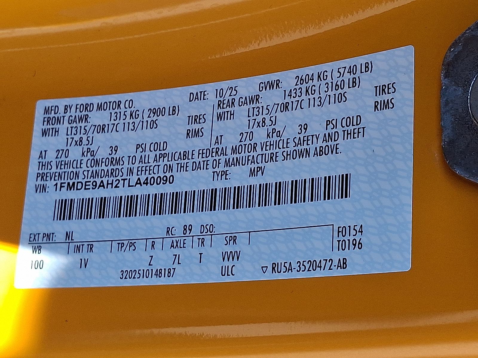 Used 2026 Ford Bronco Badlands w/ Sasquatch Package AWD/4WD image 25