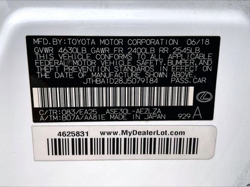 Used 2018 Lexus IS 300 F Sport w/ F Sport Package RWD image 34