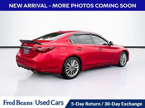 Used 2021 INFINITI Q50 Luxe w/ Seat & Sound Package AWD/4WD image 8