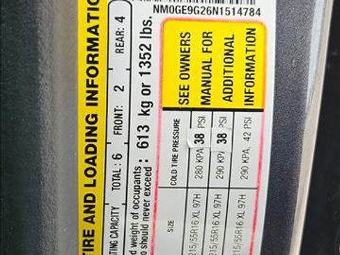 Used 2022 Ford Transit Connect Titanium w/ Trailer Tow Package image 14