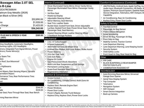 Certified 2024 Volkswagen Atlas SEL Premium R-Line image 42