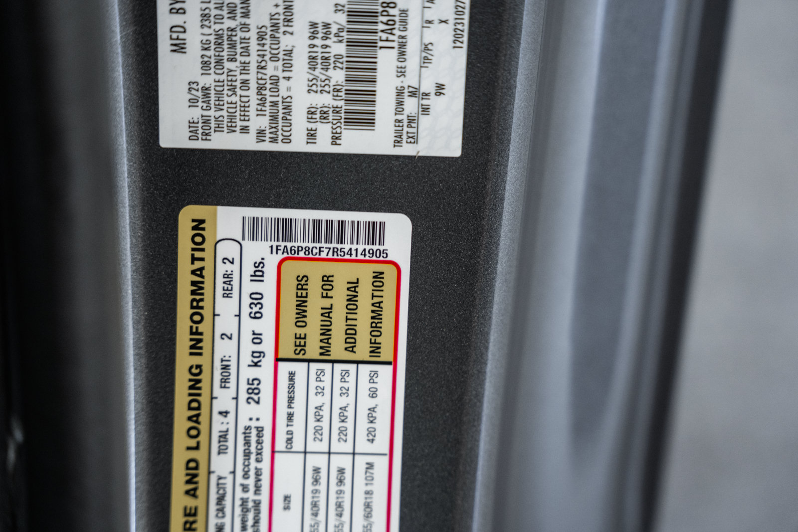 Used 2024 Ford Mustang GT Premium RWD image 47