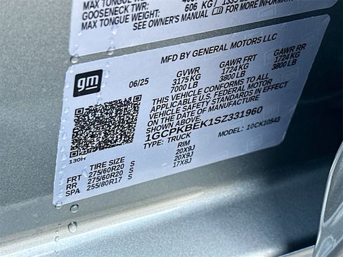 New 2025 Chevrolet Silverado 1500 Custom w/ Rally Edition image 20