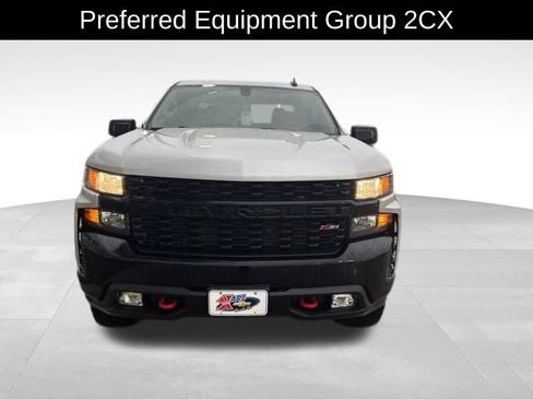 Used 2021 Chevrolet Silverado 1500 Custom Trail Boss w/ LPO, Dark Essentials Package AWD/4WD image 2
