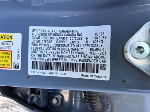 Used 2023 Honda Civic Sport image 12