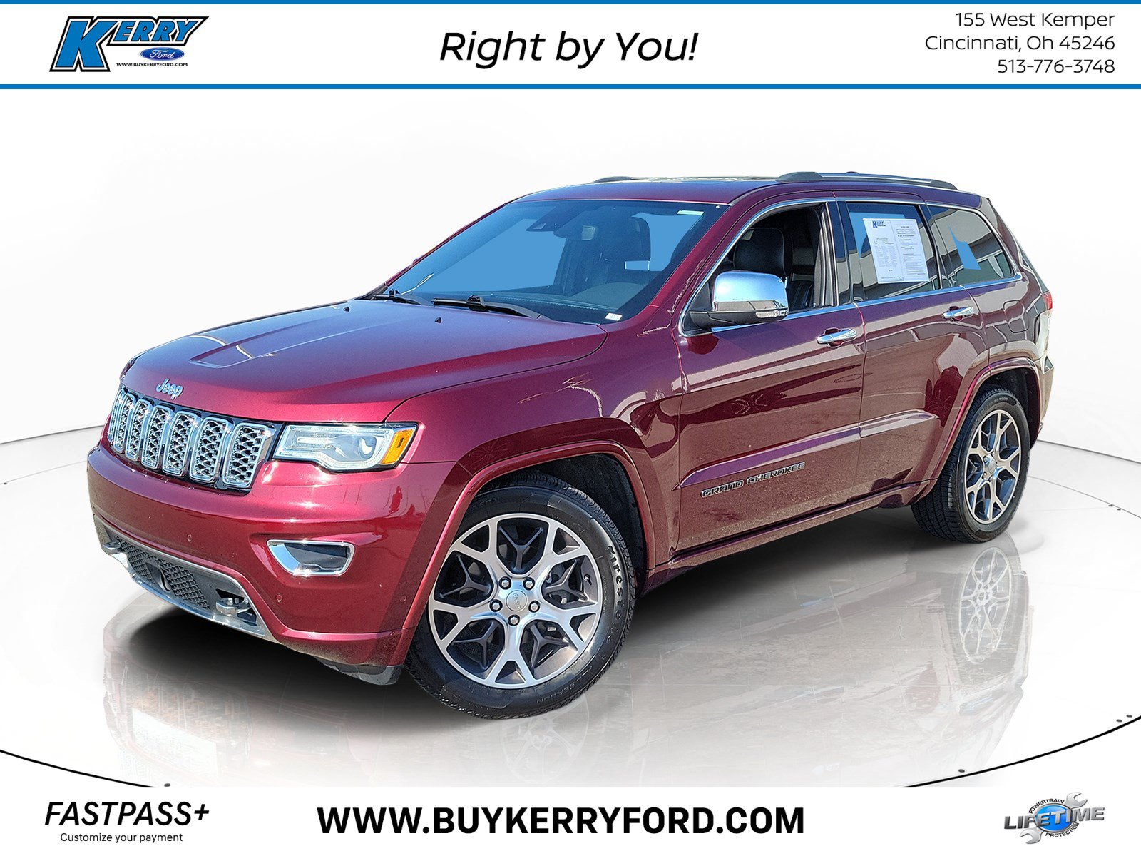 Used 2019 Jeep Grand Cherokee Overland AWD/4WD 360° Tour