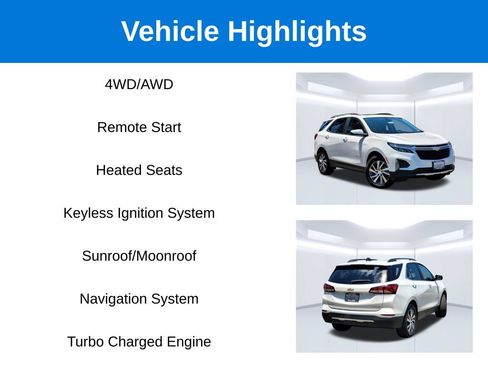 Used 2022 Chevrolet Equinox LT AWD/4WD image 2