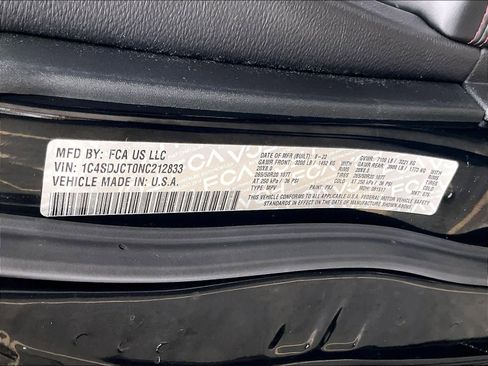 Used 2022 Dodge Durango R/T w/ Blacktop Package AWD/4WD image 37