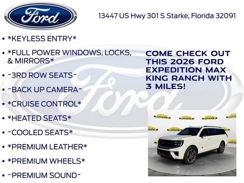 New 2026 Ford Expedition Max King Ranch AWD/4WD image 10