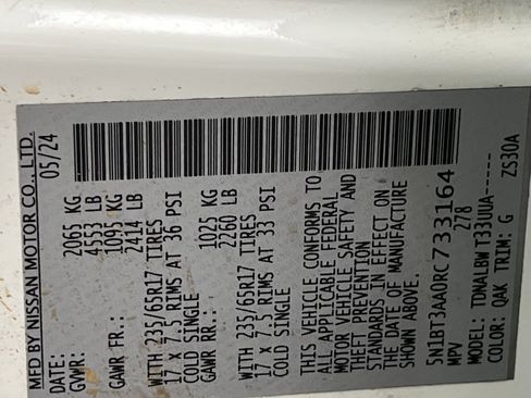 Used 2024 Nissan Rogue S FWD image 74