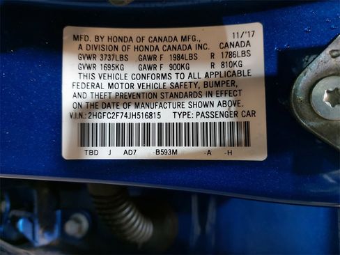 Used 2018 Honda Civic EX image 34