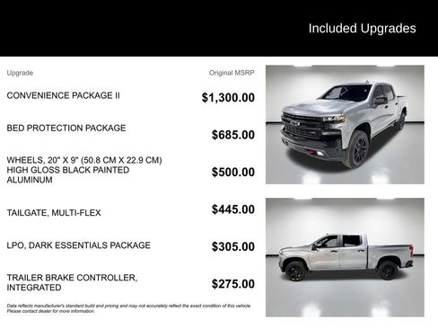 Used 2021 Chevrolet Silverado 1500 LT Trail Boss w/ Convenience Package II AWD/4WD image 7