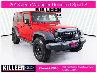 Used 2018 Jeep Wrangler Unlimited Sport S