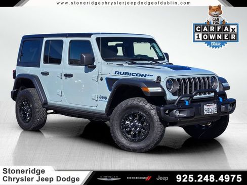 Used 2023 Jeep Wrangler Unlimited Rubicon 4xe AWD/4WD image 1