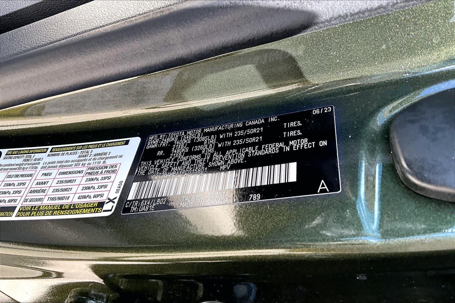 Used 2023 Lexus RX 350 Premium Plus w/ Cold Area Package FWD image 35
