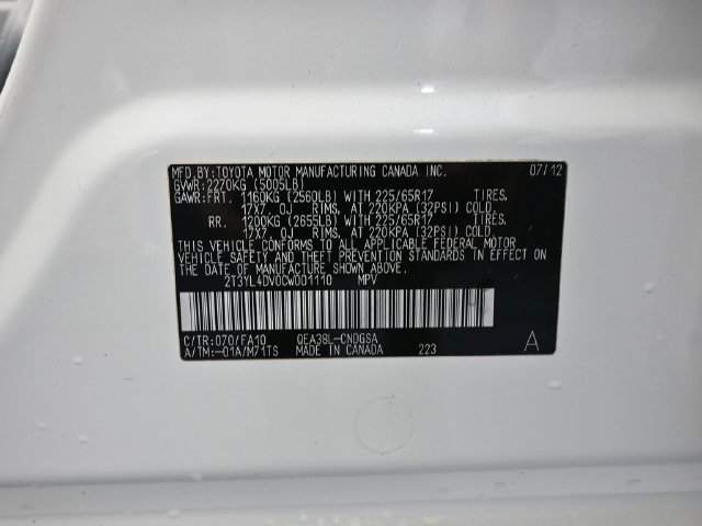 Used 2012 Toyota RAV4 EV FWD image 40