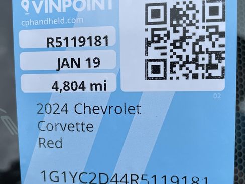 Used 2024 Chevrolet Corvette Stingray Premium Cpe w/ Z51 Performance Package image 29