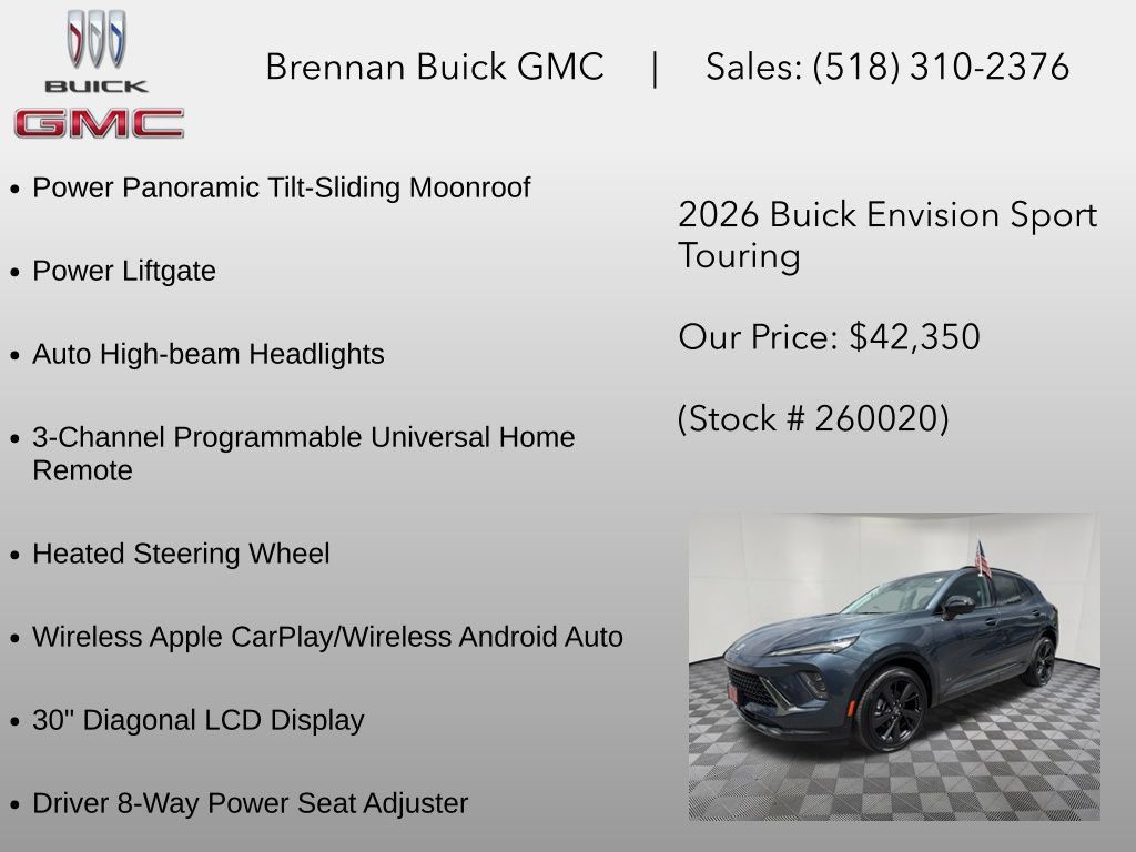 New 2026 Buick Envision Sport Touring AWD/4WD image 18