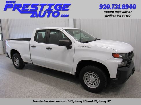 Used 2020 Chevrolet Silverado 1500 W/T w/ WT Fleet Convenience Package AWD/4WD image 3