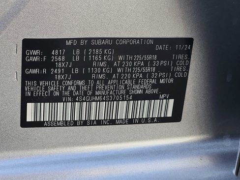 Certified 2025 Subaru Crosstrek 2.5i Limited image 27