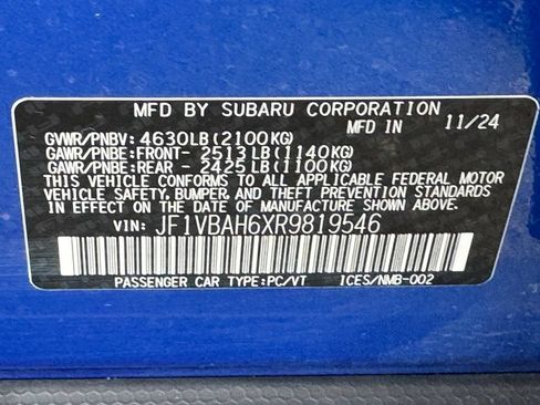 Used 2024 Subaru WRX Premium AWD/4WD image 43