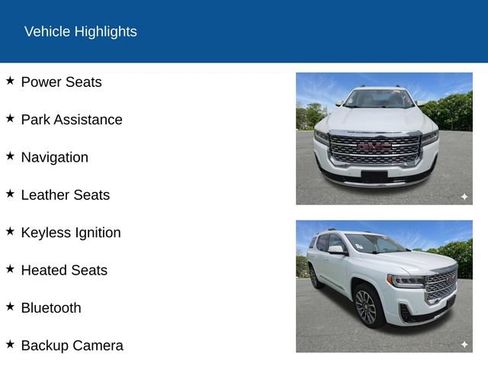 Used 2023 GMC Acadia Denali AWD/4WD image 2