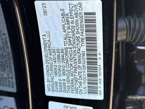 Used 2023 Honda Accord EX image 30