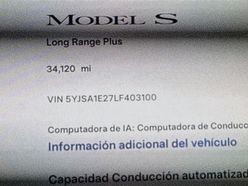 Used 2020 Tesla Model S Long Range AWD/4WD image 16