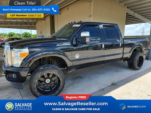 Used 2013 Ford F250 Platinum AWD/4WD image 1