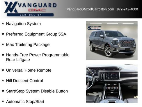 Used 2022 GMC Yukon XL Denali w/ Max Trailering Package AWD/4WD image 6