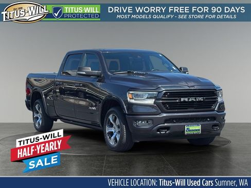 Used 2019 RAM 1500 Laramie AWD/4WD image 1