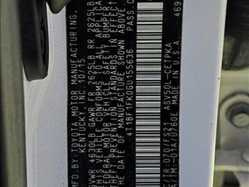 Used 2016 Toyota Camry SE FWD image 15
