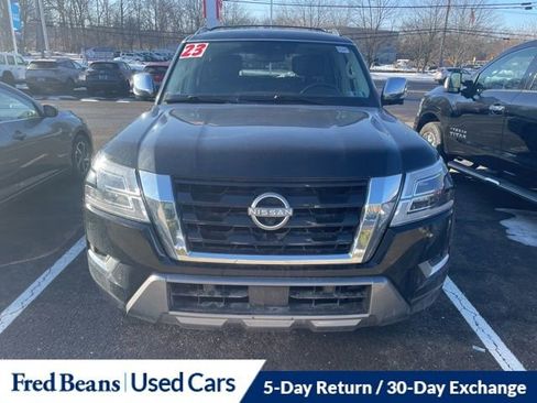 Certified 2023 Nissan Armada Platinum w/ Captain's Chairs Package image 2