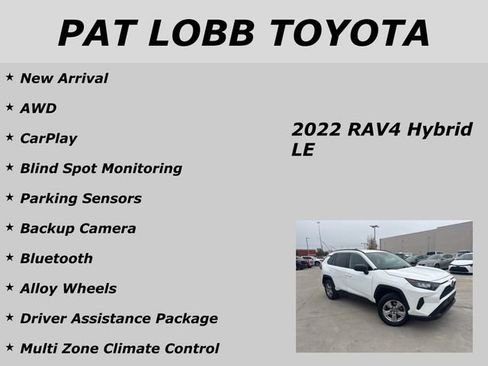 Used 2022 Toyota RAV4 LE image 16