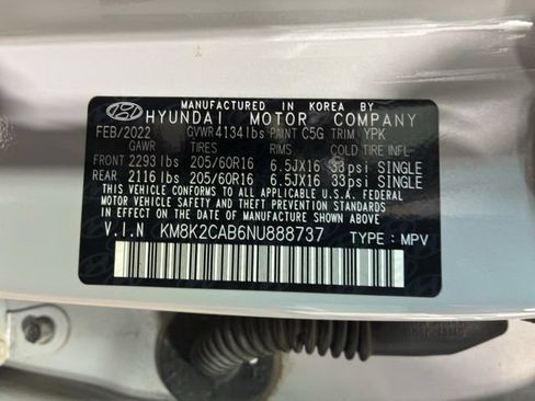 Used 2022 Hyundai Kona SE AWD/4WD image 33