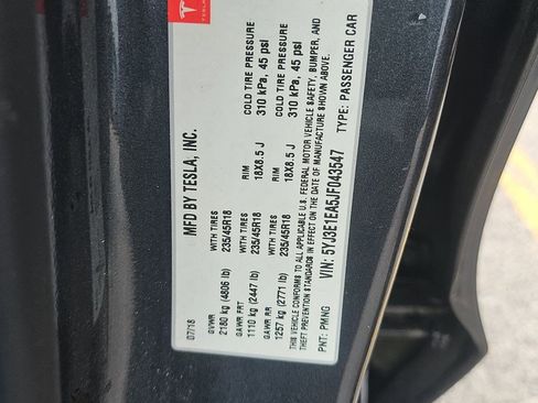 Used 2018 Tesla Model 3 Long Range image 21