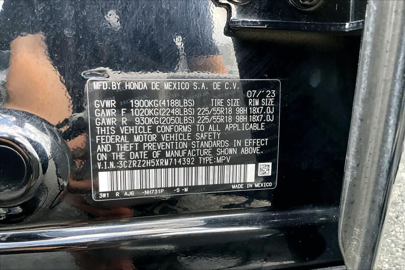 Used 2024 Honda HR-V Sport image 35