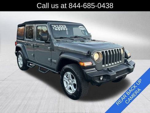 Used 2020 Jeep Wrangler Unlimited Sport S image 3