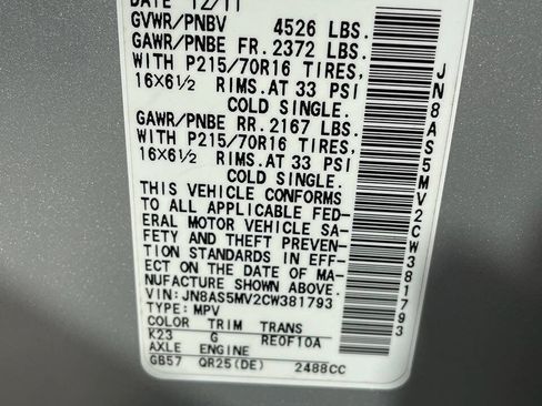 Used 2012 Nissan Rogue S AWD/4WD image 31