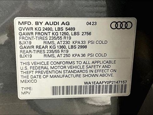 Used 2023 Audi Q5 2.0T Premium Plus w/ Premium Plus Package AWD/4WD image 33