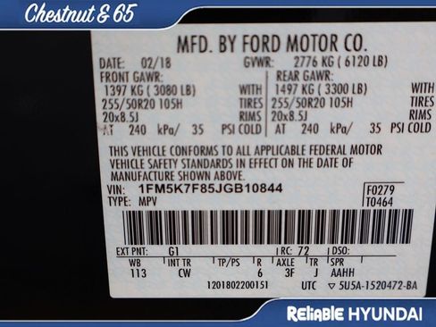 Used 2018 Ford Explorer Limited FWD image 42