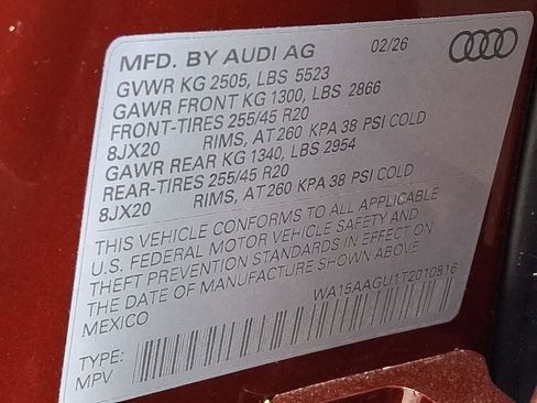 New 2026 Audi Q5 Premium Plus image 22