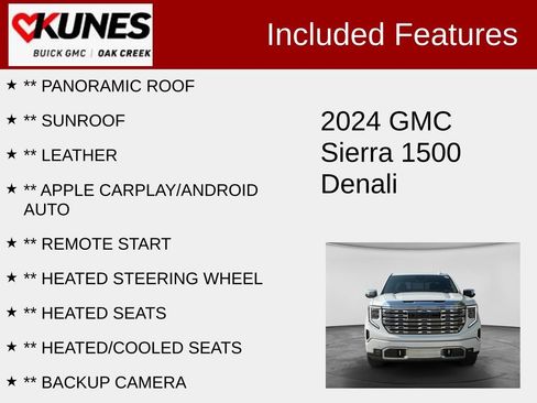 Used 2024 GMC Sierra 1500 Denali AWD/4WD image 2