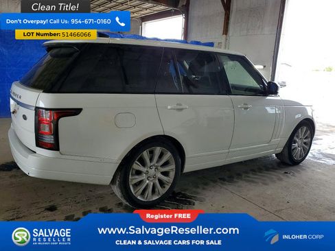 Used 2017 Land Rover Range Rover Supercharged AWD/4WD image 4