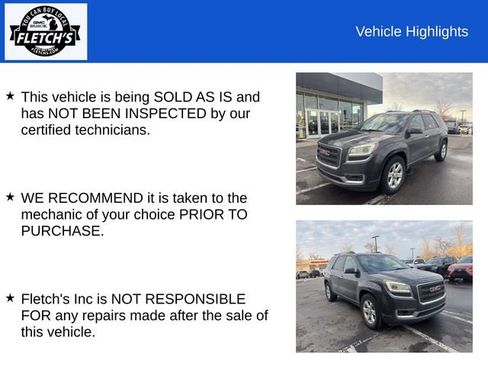Used 2015 GMC Acadia SLE image 2