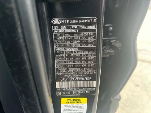 Used 2014 Land Rover Range Rover Evoque Pure Plus image 10