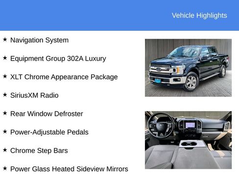 Used 2020 Ford F150 XLT w/ Equipment Group 302A Luxury AWD/4WD image 5