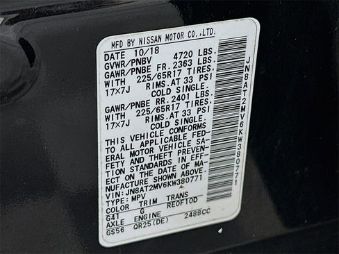 Used 2019 Nissan Rogue SV image 30