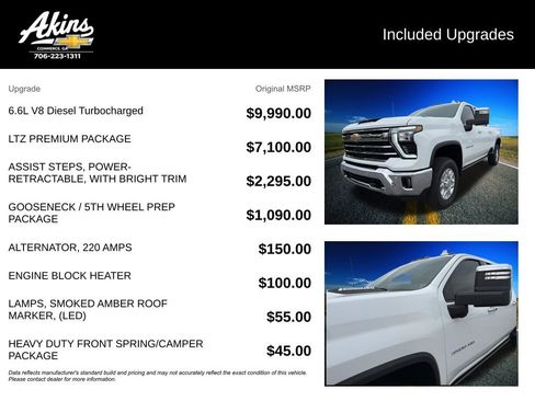 Used 2025 Chevrolet Silverado 3500 LTZ w/ LTZ Premium Package image 5